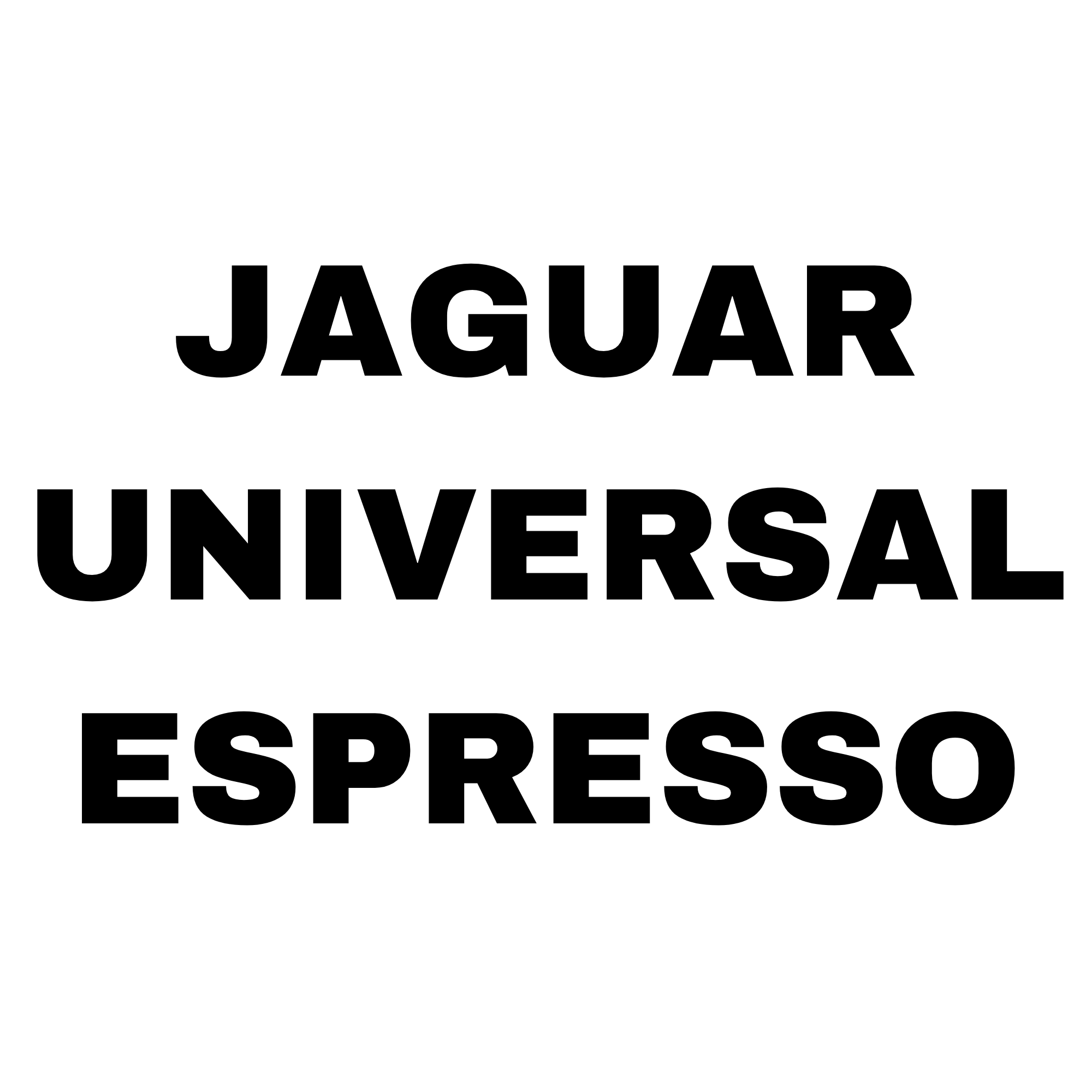 Jaguar Universal Espresso