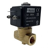 PARKER 2 WAY INLET SOLENOID VALVE 230V 1/4 3MM