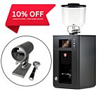 EUREKA MAXXI GRINDER WITH DISKO AUTO TAMPER - BLACK