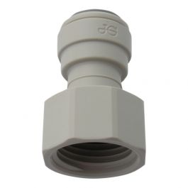 83mm Adapter for Carboy Cap, Two 1/2 Molded-in Hose Barbs and Vent, 12876