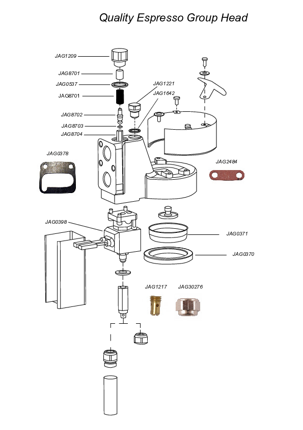 Quality Espresso Group Head